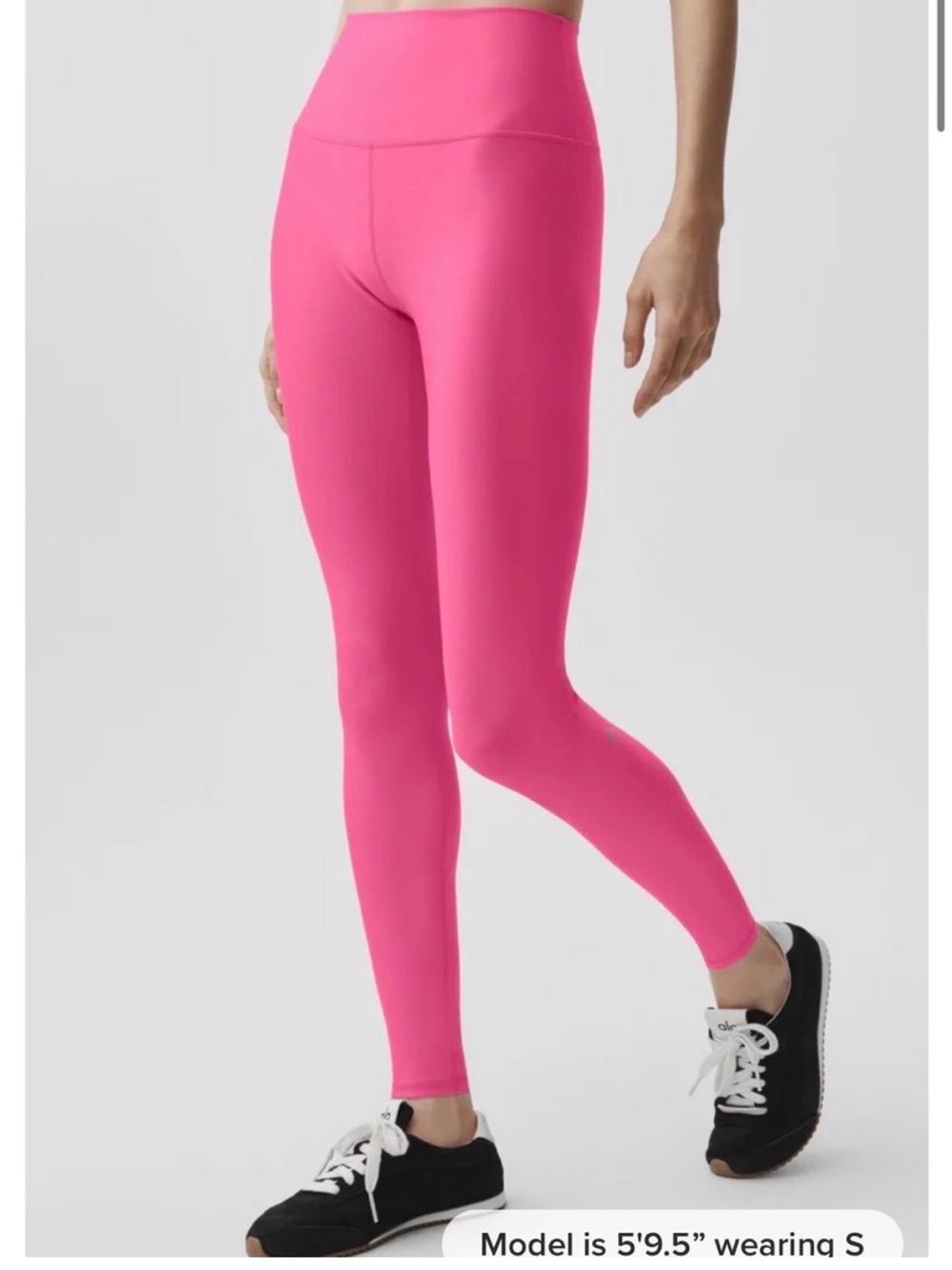 ALO Yoga Pink High-Rise Leggings NWT XXS